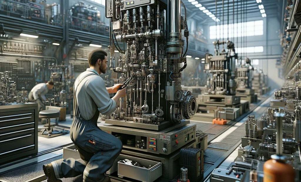 Riparazione e revisione di impianti oleodinamici
